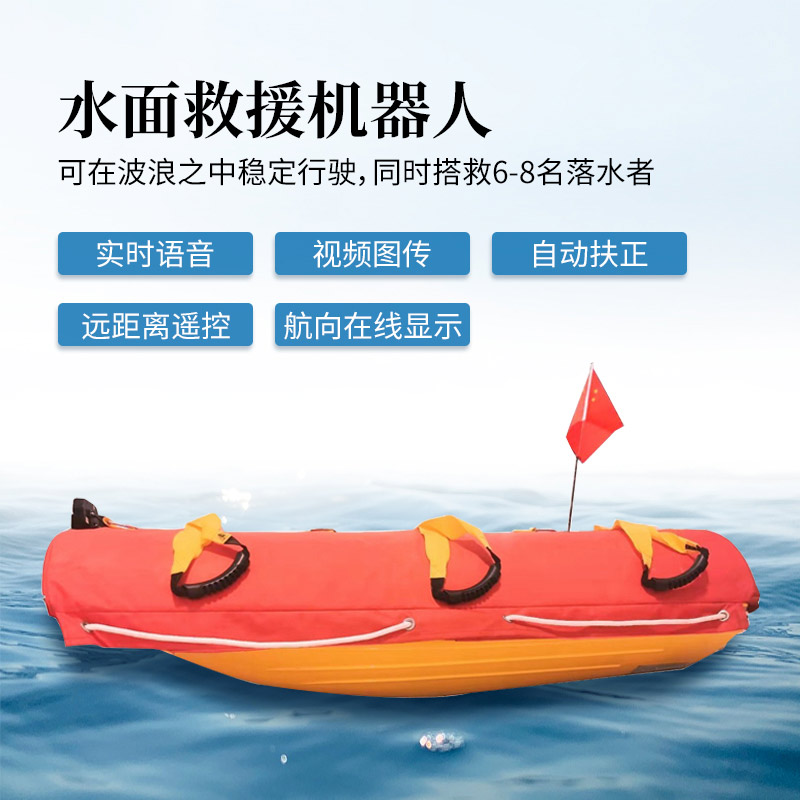遠(yuǎn)程抵達(dá)、安全承載！水上遙控救援飛翼重塑水域救援效率
